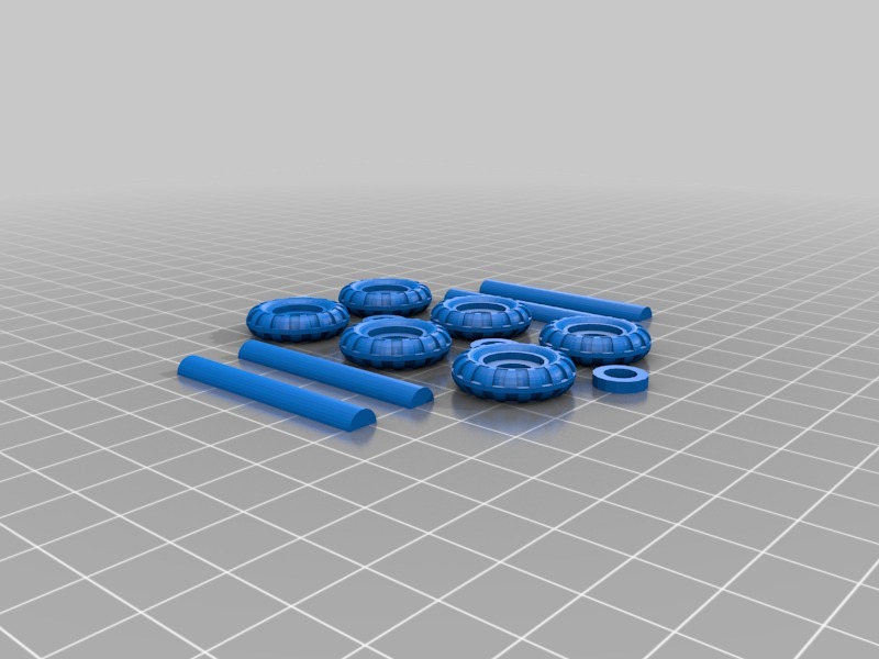 路虎系列组件3D打印模型