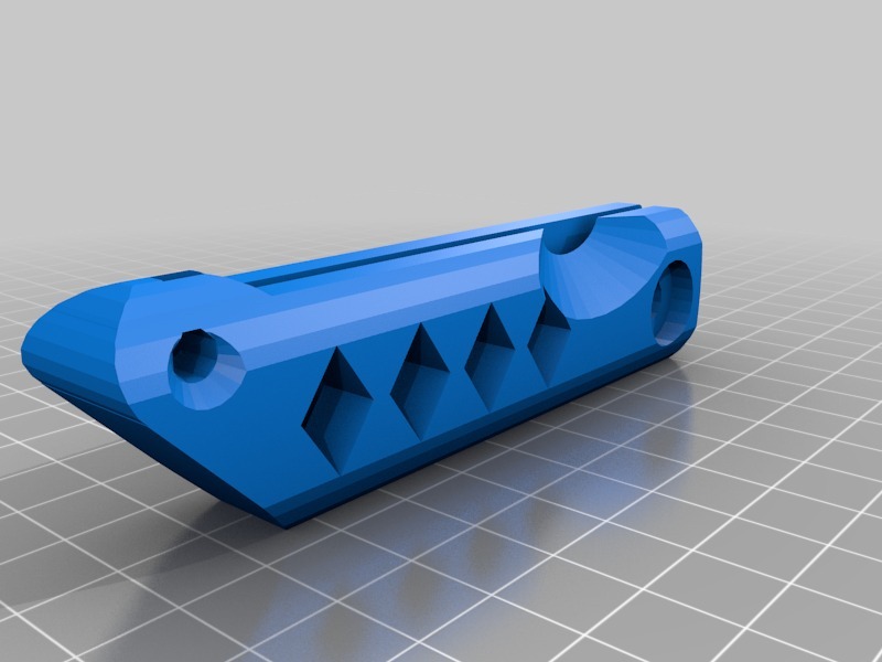 小刀手柄3D打印模型