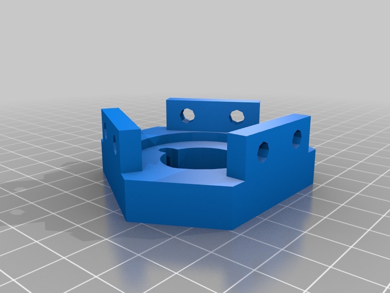 灯丝线轴架三角架3D打印模型