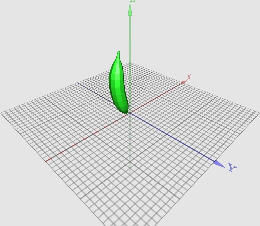 香蕉3D打印模型