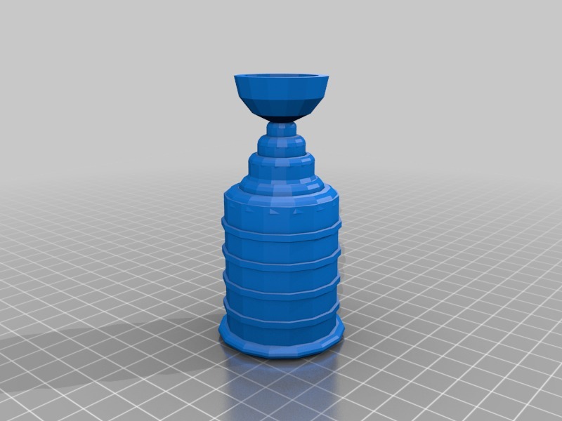 冰球斯坦利杯3D打印模型