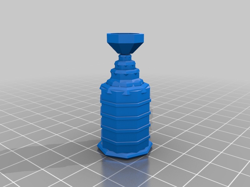 冰球斯坦利杯3D打印模型