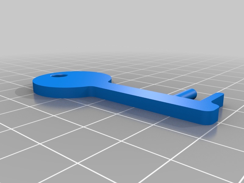 钥匙素材3D打印模型