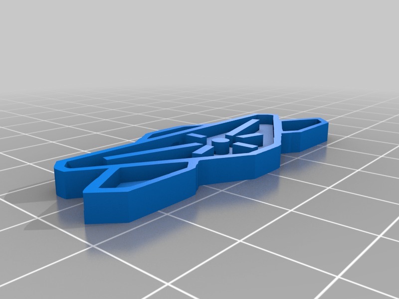 一个徽章模型3D打印模型