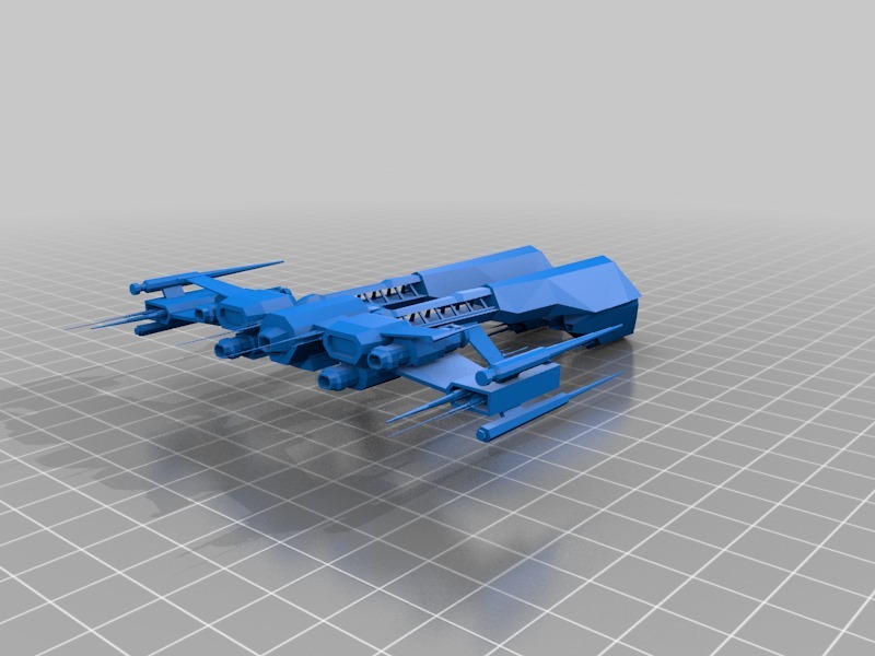 米玛塔尔护卫舰模型3D打印模型