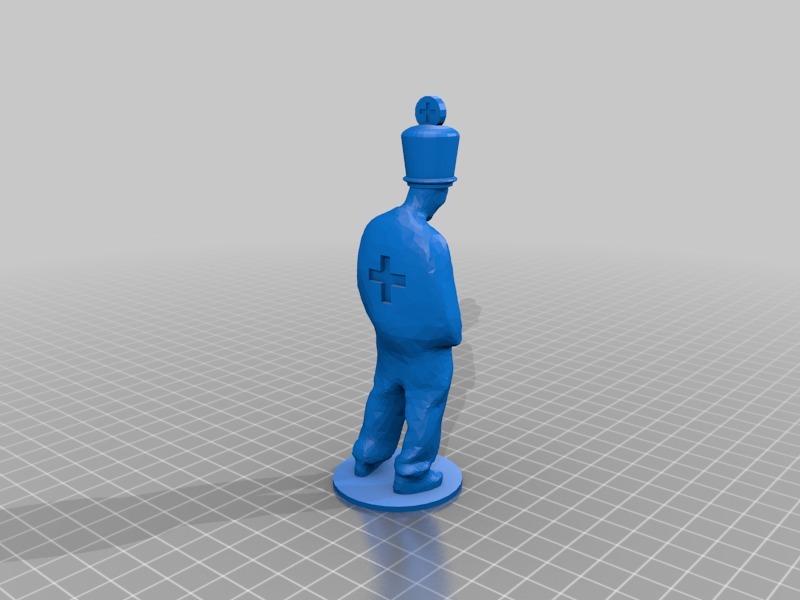 黑帮象棋3D打印模型