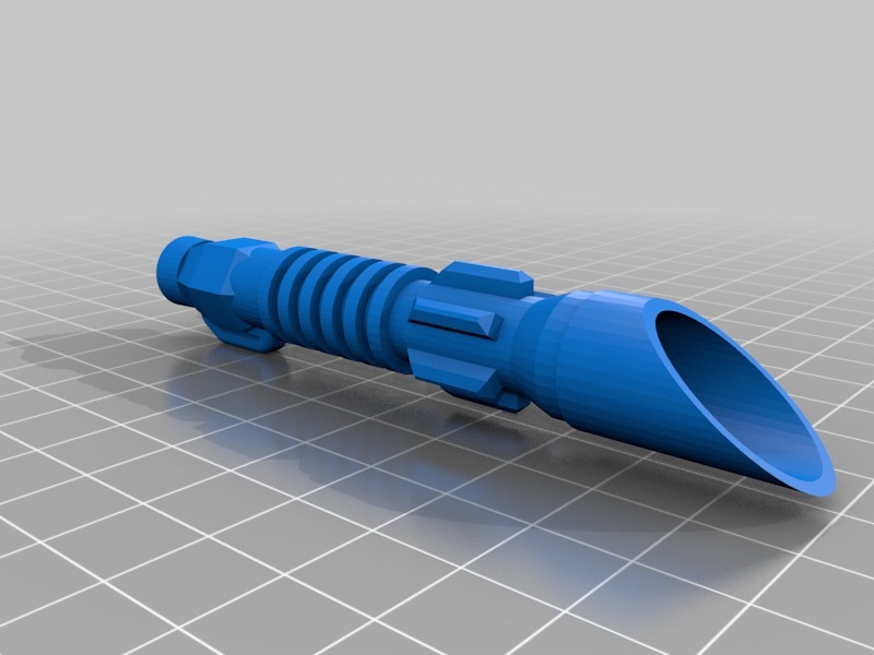 光剑烟嘴模型3D打印模型