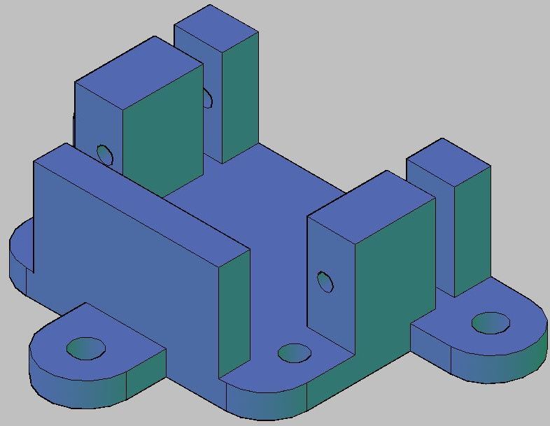 伺服电机3D打印模型