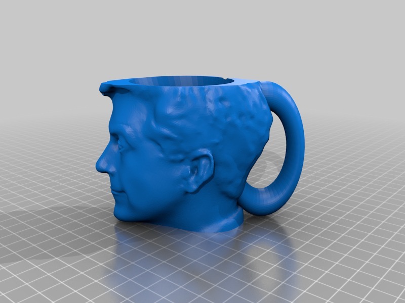 斯蒂芬·科尔伯特杯子3D打印模型