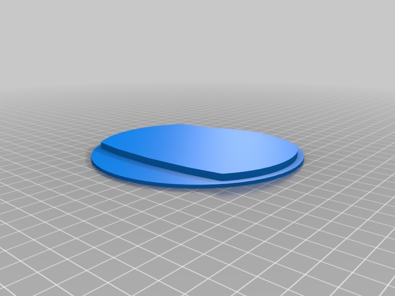 压印盘3D打印模型