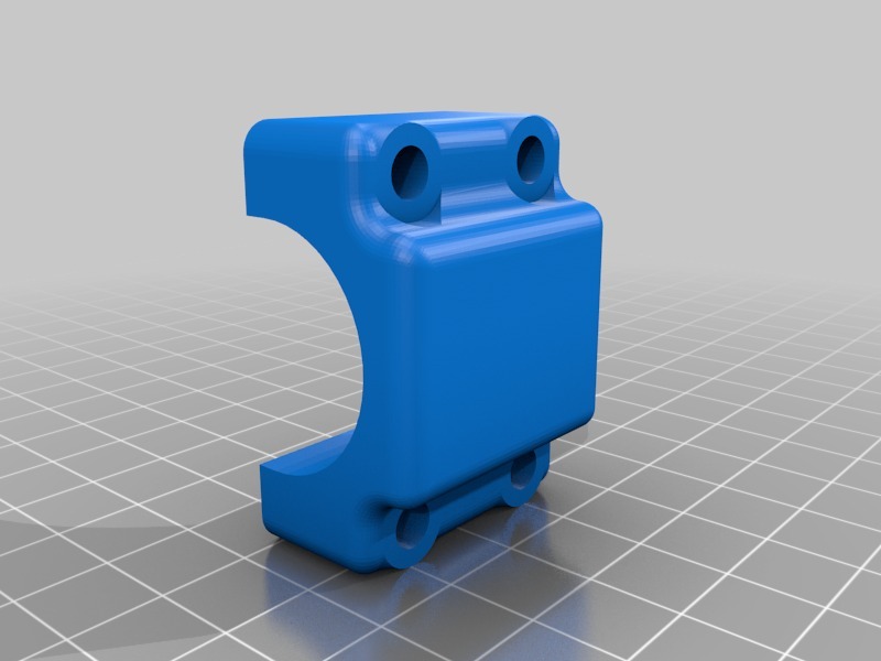 摄录像机把手条3D打印模型