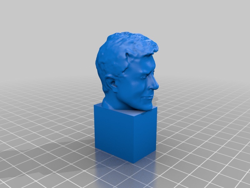 人像头3D打印模型