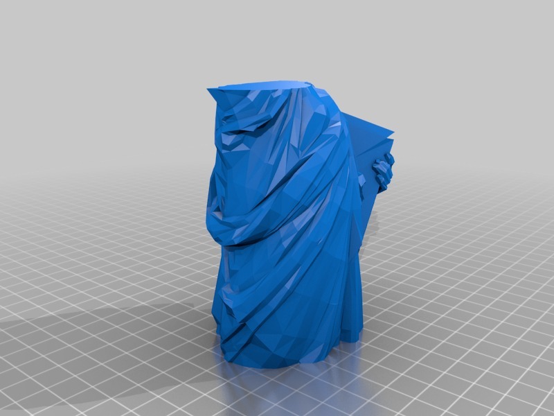 colbert+自由女神雕像3D打印模型