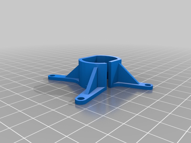 离心运动风扇3D打印模型