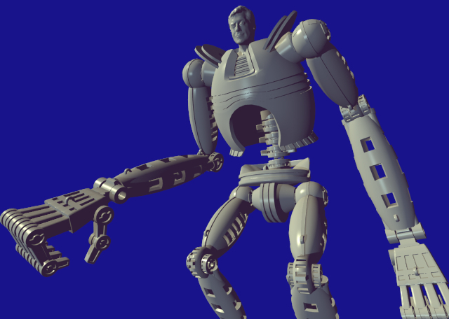 机器人组件3D打印模型
