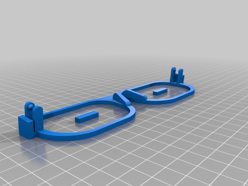 小眯眼眼镜3D打印模型