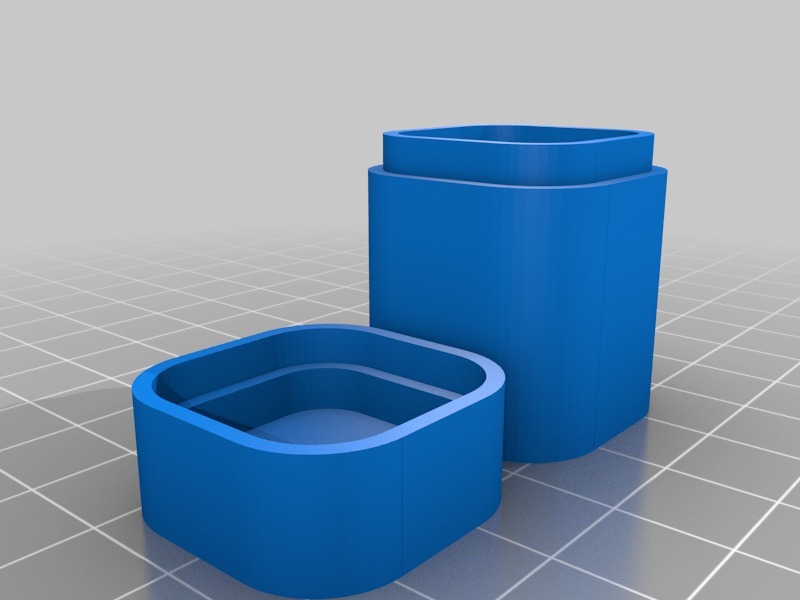带盖的盒子3D打印模型