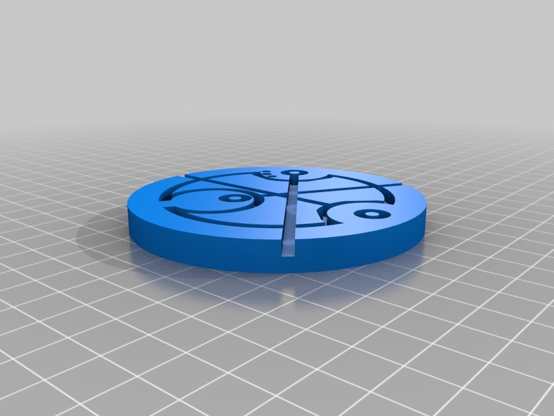 圆形币3D打印模型