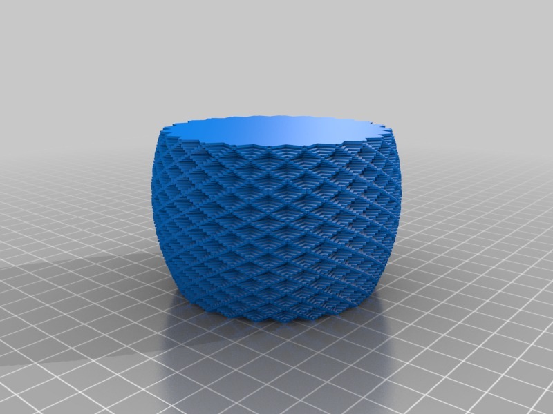 方瓶3D打印模型