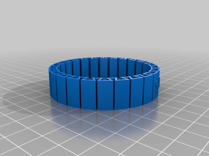 拼接圆3D打印模型