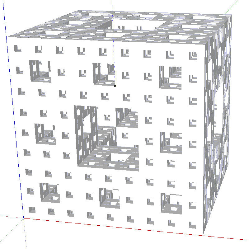 三维海绵3D打印模型