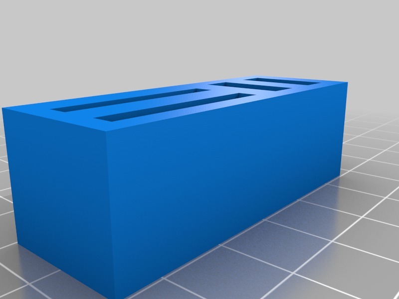 SD卡和USB卡卡槽3D打印模型