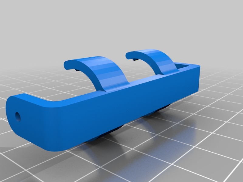 AA电池座3D打印模型