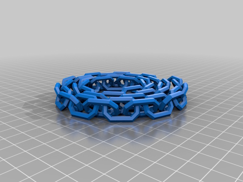 链条3D打印模型