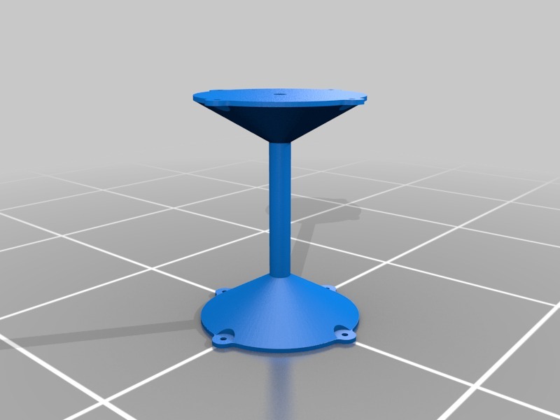 小型垂直风力涡轮机3D打印模型