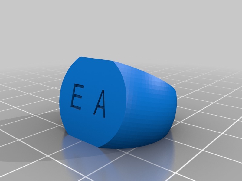 戒指EA3D打印模型