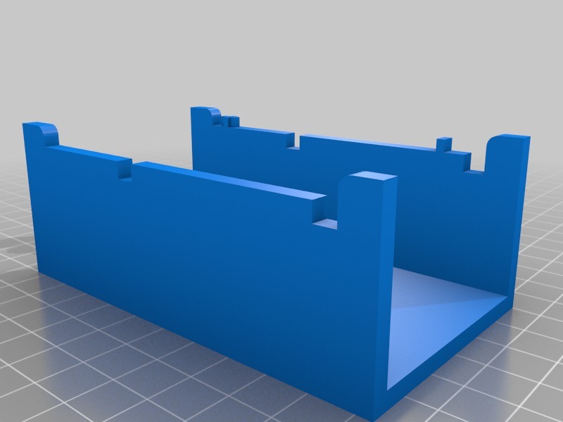 DNA复合凝胶电泳盒和托盘3D打印模型