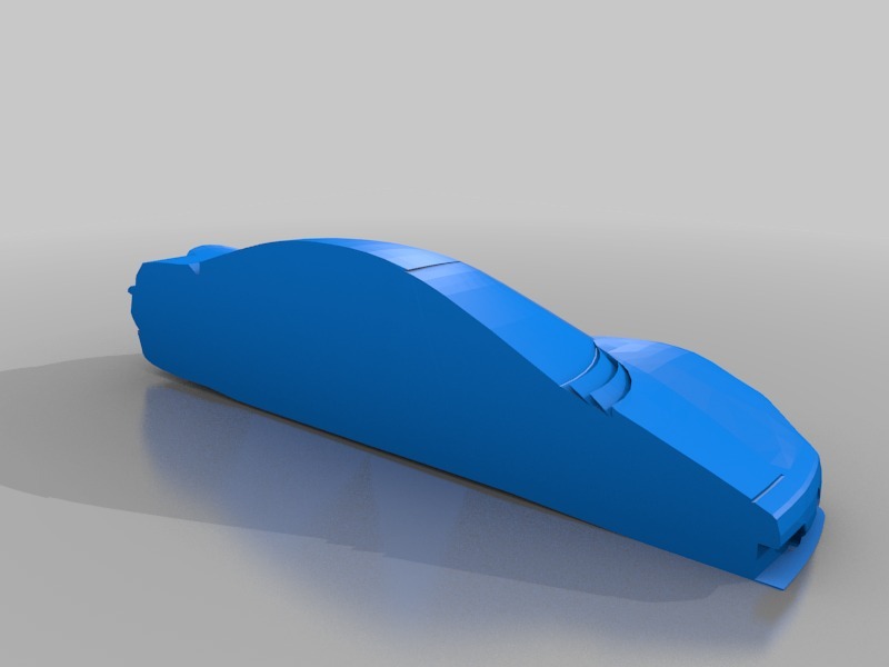 小轿车模型3D打印模型