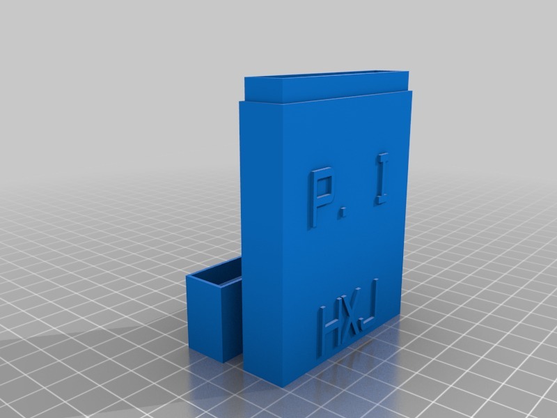 名片盒3D打印模型
