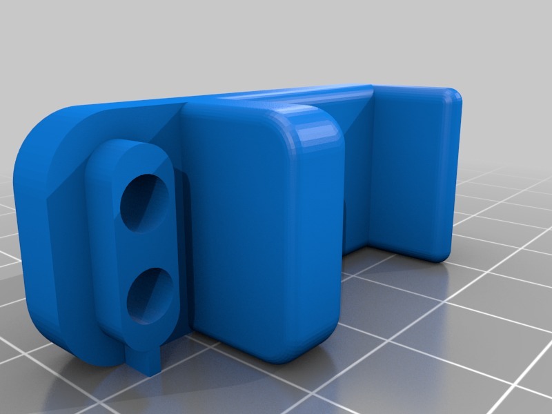 淋浴门的滑槽3D打印模型