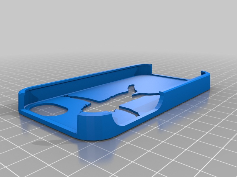 ipone手机壳 跳跃3D打印模型
