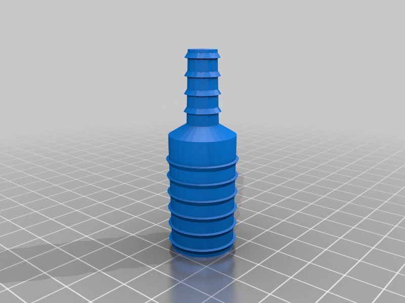 通用软管接头及漏斗机3D打印模型