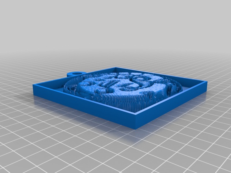 浮雕板 猎户座3D打印模型