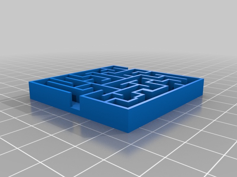 迷宫 3D打印模型
