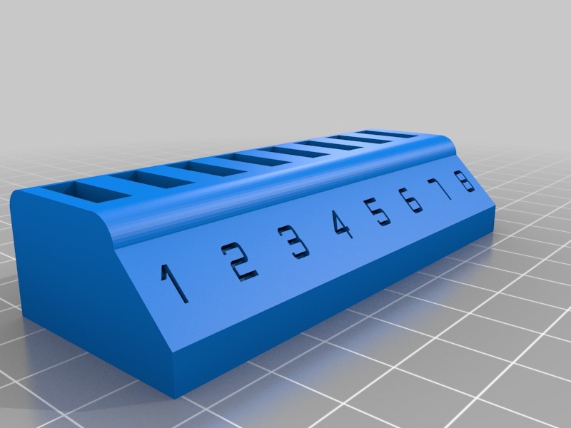 USB记忆棒和SD卡储存盒3D打印模型
