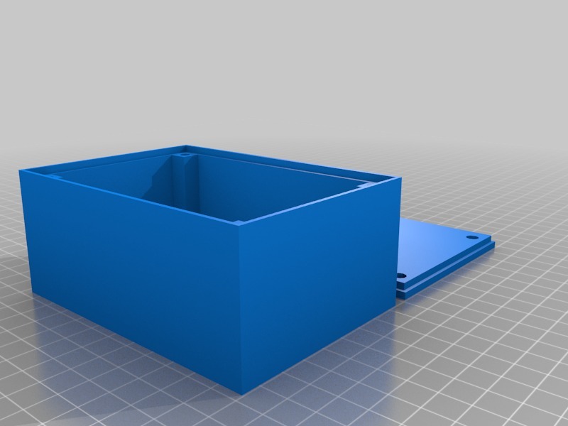 带盖储物箱3D打印模型