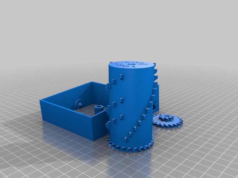  参数化音乐盒3D打印模型