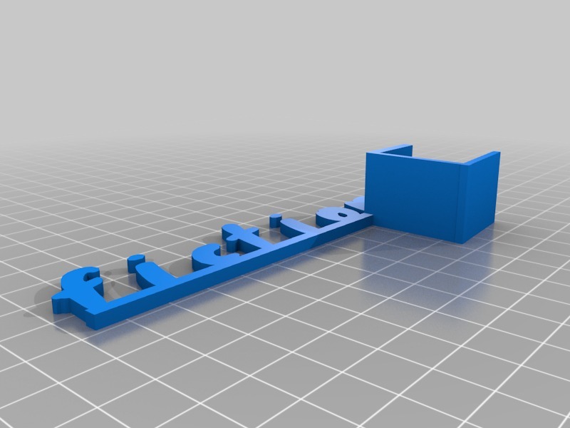 个性货架3D打印模型