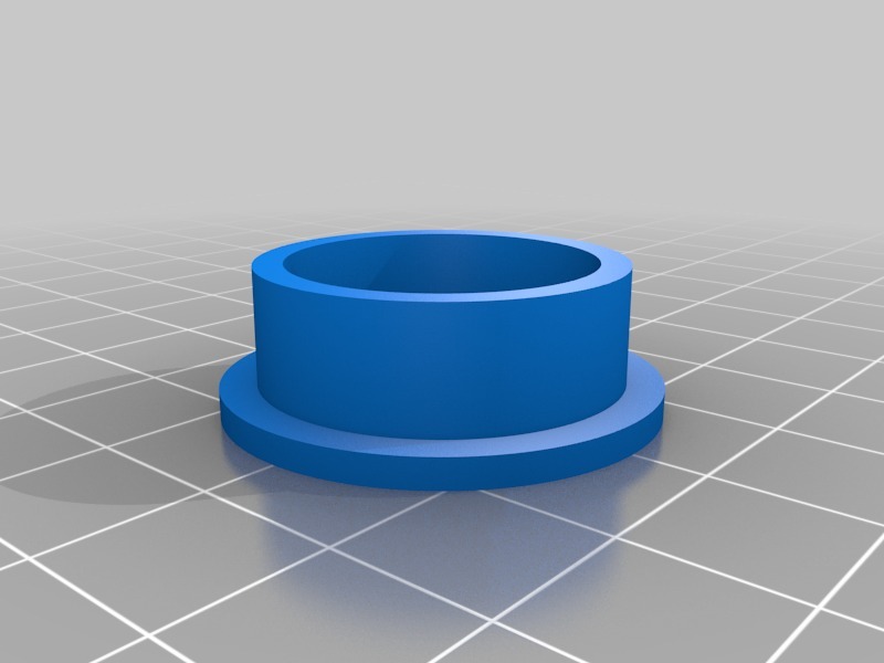 1英寸的孔3D打印模型