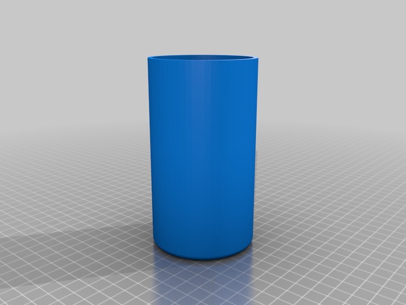 杯子(定制的圆托盘)3D打印模型