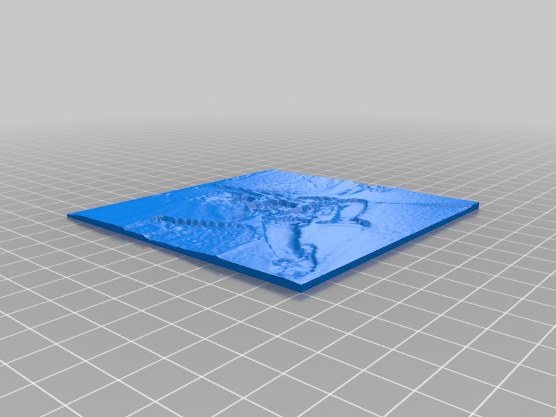 浮雕板 沙发3D打印模型