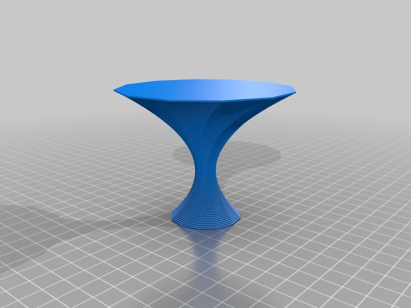 多边形花瓶 杯子3D打印模型