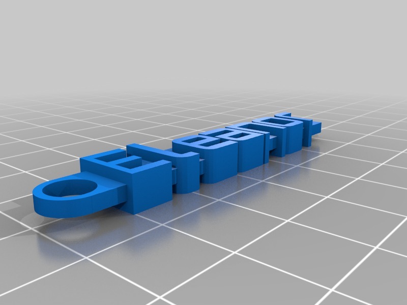 钥匙扣Eleanor3D打印模型