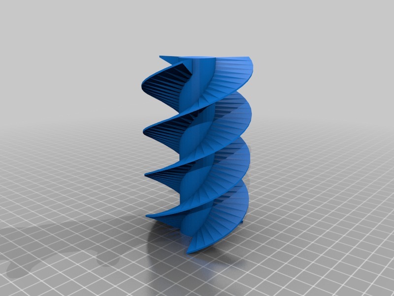 螺旋钻头3D打印模型