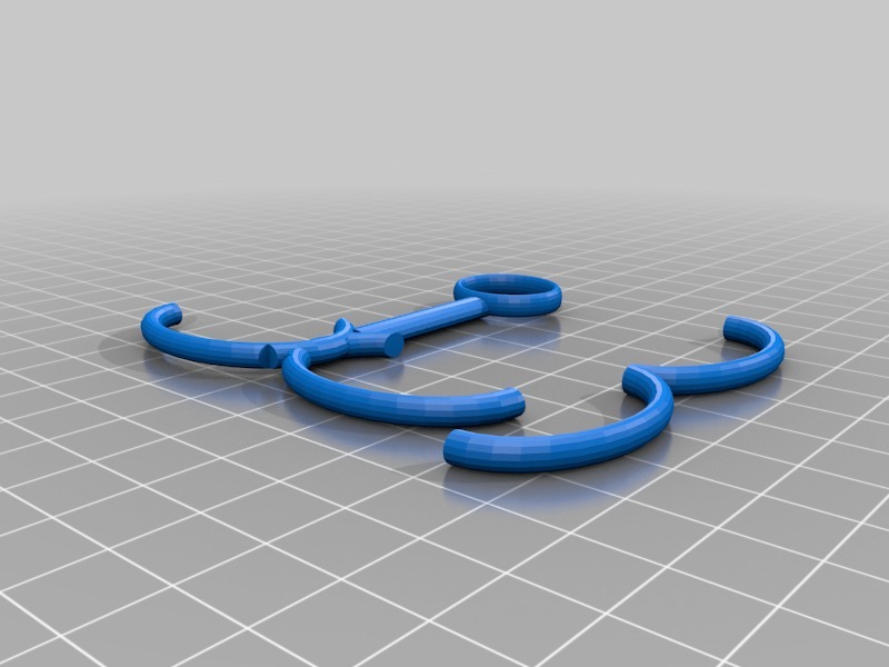 钩子3D打印模型