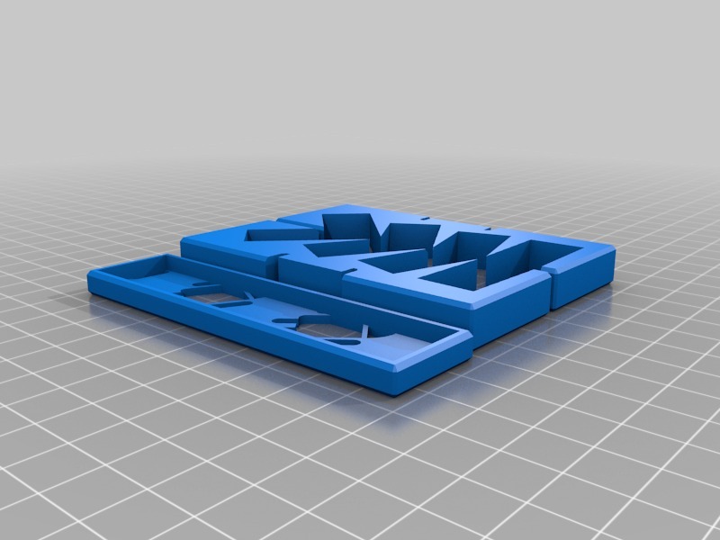 多重支架3D打印模型